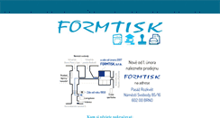 Desktop Screenshot of formtisk.cz